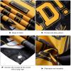 37Pcs Graduation Banner Balloon Decorations Class of 2025, Congrats Grad Banner Yard Outdoor Decorations, Graduation Balloons Banner Set for High School College Graduation Party Supplies, Black & Gold view 3