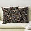 2 Piece Rottweiler Throw Pillow Cover Cushion Covers, Funny Dogs Face Print Pillow Cases, Cute Puppy Pillowcase, Gift for Rottweiler Lover/Pet Dog Mom/Dog Hunter view 3