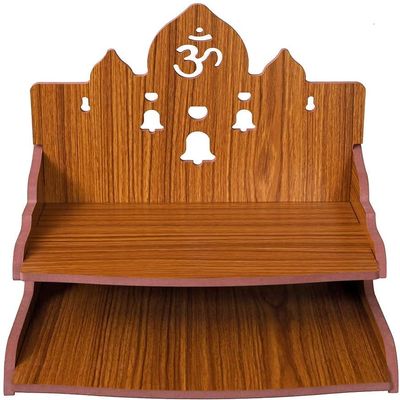 Aashita Creations Wooden Beautiful Plywood Mandir Pooja Room Home Decor Office OR Home Temple Wall Hanging Product 304
