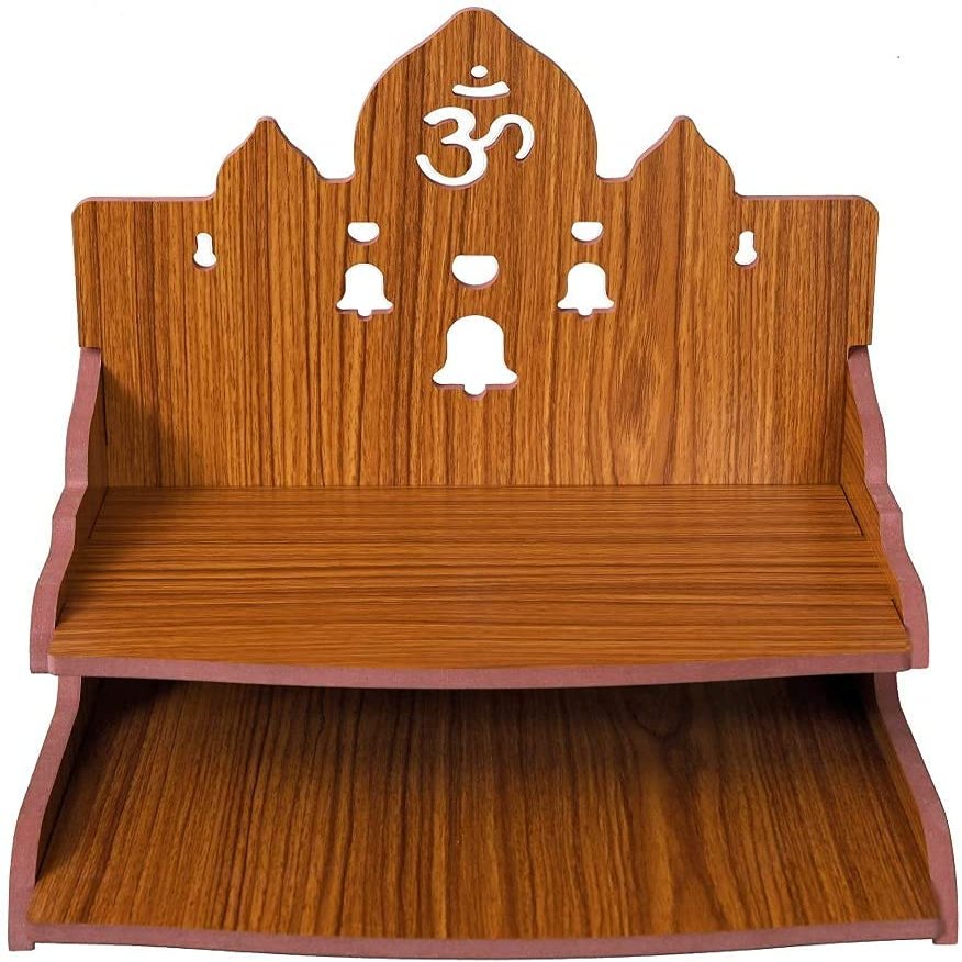 Aashita Creations Wooden Beautiful Plywood Mandir Pooja Room Home Decor Office OR Home Temple Wall Hanging Product 304