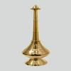 Aashita Creations 9" Inch Brass Gulab Pash Rose Water Holy Water Sprinkler Divine Religious Worship Holy Pot Paneer Sombu view 1