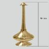 Aashita Creations 9" Inch Brass Gulab Pash Rose Water Holy Water Sprinkler Divine Religious Worship Holy Pot Paneer Sombu view 3