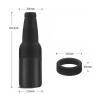 340ml Beer Cooler with Bottle Opener, Stainless Steel Beer and Soda Can Bottle Cooler, Drink Carrier, Can and Bottle Sleeve Helps Keep Drink Cold view 2