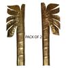 Aashita Creations Brass Banana Tree Stand for Pooja - Traditional Decoration for Puja Room (30cm) view 2