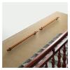 ALDEPO Grab Bars Wall Mount Stairs Handrail for Elderly/Kids/Disabled, Non-Slip Wood Grab Bar for Indoor Ramps Narrow Stairwell100Cm (Color : 50cm) view 2