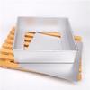 4 to 10 Inch Straight-Sided Square Shape Cake Pans Aluminium Alloy with Fixed or Loose Bottom Chiffon Mold Mousse Tin DIY Bakeware (10 Inch Loose) view 3