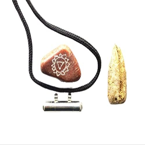 Urantex Mrityu Dosh Nivaran Kavach & Yantra with Pooja Packet and Instruction Manual., Small, Metal, Agate