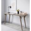 Realspace Trezza 60" W Writing Desk, Light Oak view 1