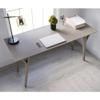 Realspace Trezza 60" W Writing Desk, Light Oak view 4