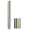 A&S Brass Mezuzah Case With Scroll For Door Weatherproof Metal Mezuza Cover Home Blessing and Protection Housewarming Gift (Nickel/Solid, 5 Inches) view 1