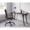 Realspace Trezza 60" W Writing Desk, Warm Walnut view 3