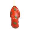 1 Pcs of Christmas Puppy Dog in Red Holly Sock Christmas Tree Small Hanging Ornament view 4