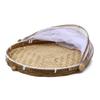 Food Storage Basket, Hand Woven Round 30/35/40cm Mesh Cover view 1