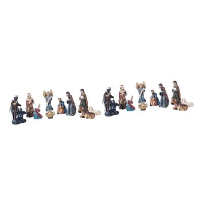 Gogogmee 2 Sets Jesus Ornaments Religious Adornments Church Accessories Assorted Colors Ideal for Nativity Scenes and Christmas Decorations