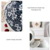 QPZK White Traditional Chinese Porcelain Pickle Jar, Ceramic Fermentation Crock Pickling Pot,Fermenting Jar with Water Seal Airlock Lid Stoneware Fermenter for Kimchi Sau 7KG view 3