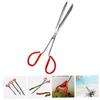 BIUDECO 1pc Metal Crab Tong and Nonslip Eel Clamp Tool Sturdy for Catching Crabs Lobsters and Eels Ergonomic Handle for Outdoor Use view 3
