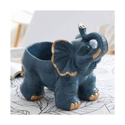 Candy Dish Holder Sculpture Tray Elephant Statue Storage Box for Storage Keys Glasses Remote Controls Trinket Storage Box Candy Bowls