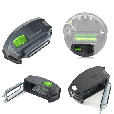ZLiT Dust Bin Box for IRobot Roomba i7 i7+ E5 E6 I3 i5 Vacuum Cleaner Dust Bin Replacement Dustbin Collecting Box Filter Parts (Grey,1pcs)