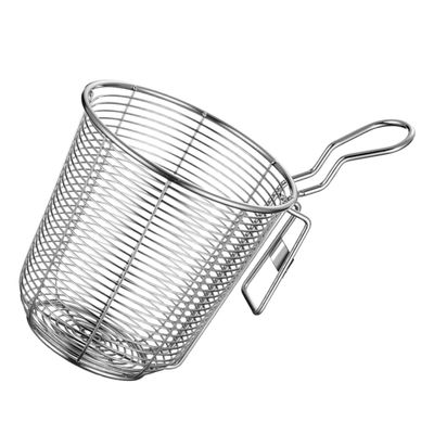 DOITOOL Stainless Steel Pasta Basket Mesh Spider Strainer, Noodle Strainer with Handle for Pasta, Noodle, Ramen, Dumpling, Deep Fried Food