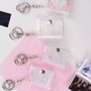 Photo Album Keychain 1PC 20 Pockets Cute Mini Photo Album Keychain Postcards Collection Card Holder Portable Cards Sleeves Binder Pocket(05) view 4