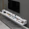 Wall Cabinet TV Stands Wall mounted TV Cabinet Wall shelf Floating Shelves TV Storage Shelf Wall Unit Decor TV Media Console TV box Set top box Shelf Wall Mount Corner Shelves Goods rack Bookshelf view 1