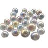 Queenbox 10 Pcs Natural Rainbow Acrylic Crystal Ball Clear Quartz Sphere Aura Angel Chakra Electroplated Orb Minerals Healing Massage Gift view 2