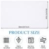 Moukeren 72 Pack White Salon Hand Towels Microfiber Absorbent Resistant 16 x 27" Hair Hand Towels Bulk Quick Dry for Salon Facial Beauty Care Gym Spa Hotel view 2