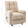 CUMYZO Massage Rocker Recliner Chair with Vibration Massage and Ergonomic Lounge Chair for Living Room with Rocking Function and Side Pocket view 2
