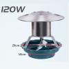UZIAH Chimney Fan 120W Smoke Evacuator Fireplace Exhaust Fan Flue Fan, Chimney Draft Inducer Chimney Exhaust Fan for Barbecue Air Extractor,14~21cm view 2