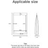 100PCS Resealable Bags Clear Stand Up Food Bags Zip Lock Food Storage Bags for Packaging Products (Matte,4.3"x 6.7") view 2