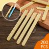 200 Pcs Acrylic Cakesicle Sticks Gold Mirror Ice Cream Sticks Reusable Plastic Cake Pop Sticks 4.5 Inch Mini Acrylic Sticks for Home Candy Gifts Party Craft DIY view 2