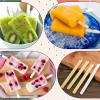 200 Pcs Acrylic Cakesicle Sticks Gold Mirror Ice Cream Sticks Reusable Plastic Cake Pop Sticks 4.5 Inch Mini Acrylic Sticks for Home Candy Gifts Party Craft DIY view 3