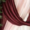 ZIKY Wedding Arch Flowers, 2pcs Flower Arrangement with 3pcs Drape Fake Flower Swag for Wedding Ceremony Arbor and Reception Backdrop Decoration view 4