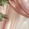ZIKY Wedding Arch Flowers, 2pcs Flower Arrangement with 3pcs Drape Fake Flower Swag for Wedding Ceremony Arbor and Reception Backdrop Decoration view 4