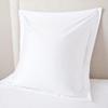 RJ BEDDING King/California King Size Pillow Shams Set of 2, Decorative, 800 Thread Count, 100% Pure Egyptian Cotton, 2PCS King Size Shams (20"X36"), Ultra Soft, White, view 2