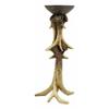 1 Pcs of Rustic Deer Stag Entwined Antlers Candle Holder Stand 14" Tall Home Candleholder view 2