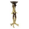 1 Pcs of Rustic Deer Stag Entwined Antlers Candle Holder Stand 14" Tall Home Candleholder view 3