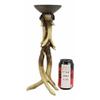 1 Pcs of Rustic Deer Stag Entwined Antlers Candle Holder Stand 14" Tall Home Candleholder view 4