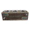 1 Pcs of Southwestern Native Indian Turquoise Feather Arrows 3 Votives Candle Holder view 4