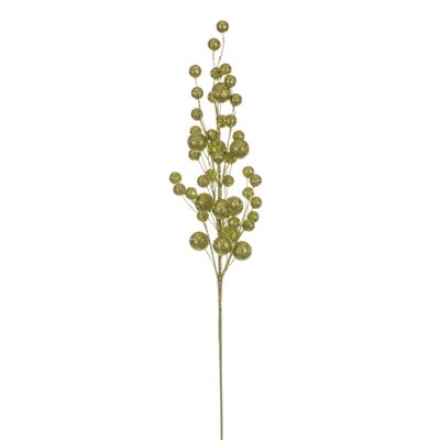 Vickerman 27" Lime Multi Ball Glitter Spray, 4 per Bag.