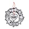 Color Your Own Fuzzy God Bless America Wreath, 12 Pieces view 1
