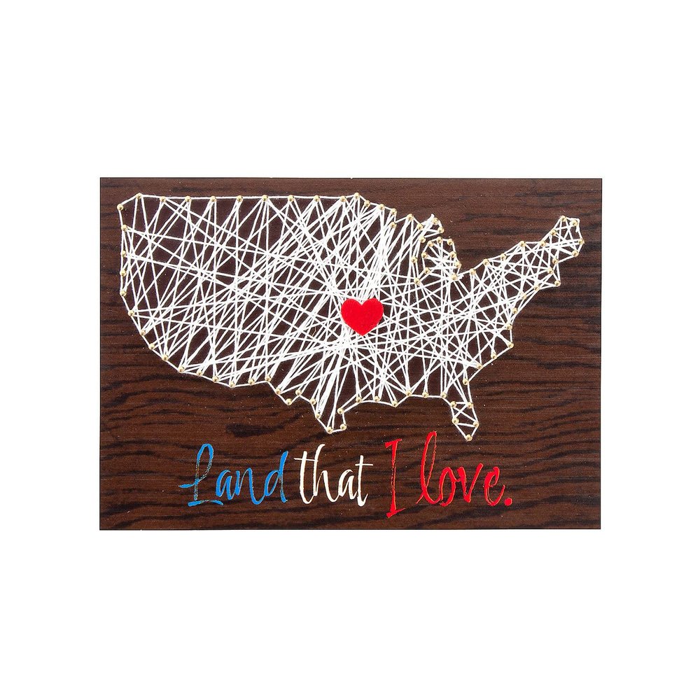 USA String Art Craft, Makes 1
