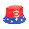 Fun Express God Bless America Patriotic Bucket Hats, 12 Pieces view 1