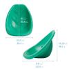 ECR4Kids Leaf Floor Seat, Rocker Chair, Emerald, 6-Piece view 3