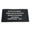 Corinthians 16:13 Patch Embroidered Iron-on/Sew-on Applique, Religious Eternal Life Bible Verse, Love Jesus God, Christian Biker, Decorative Embroidery Clothing Vest Jackets Jeans, Premium Stitching view 1