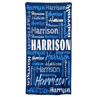 TICBIK Personalized Beach Towels for Kids,Beach Towel, Beach Towels for Kids, Kids Microfiber Quick Dry Sand Free Beach Towels, Personalized Beach Towels with Names