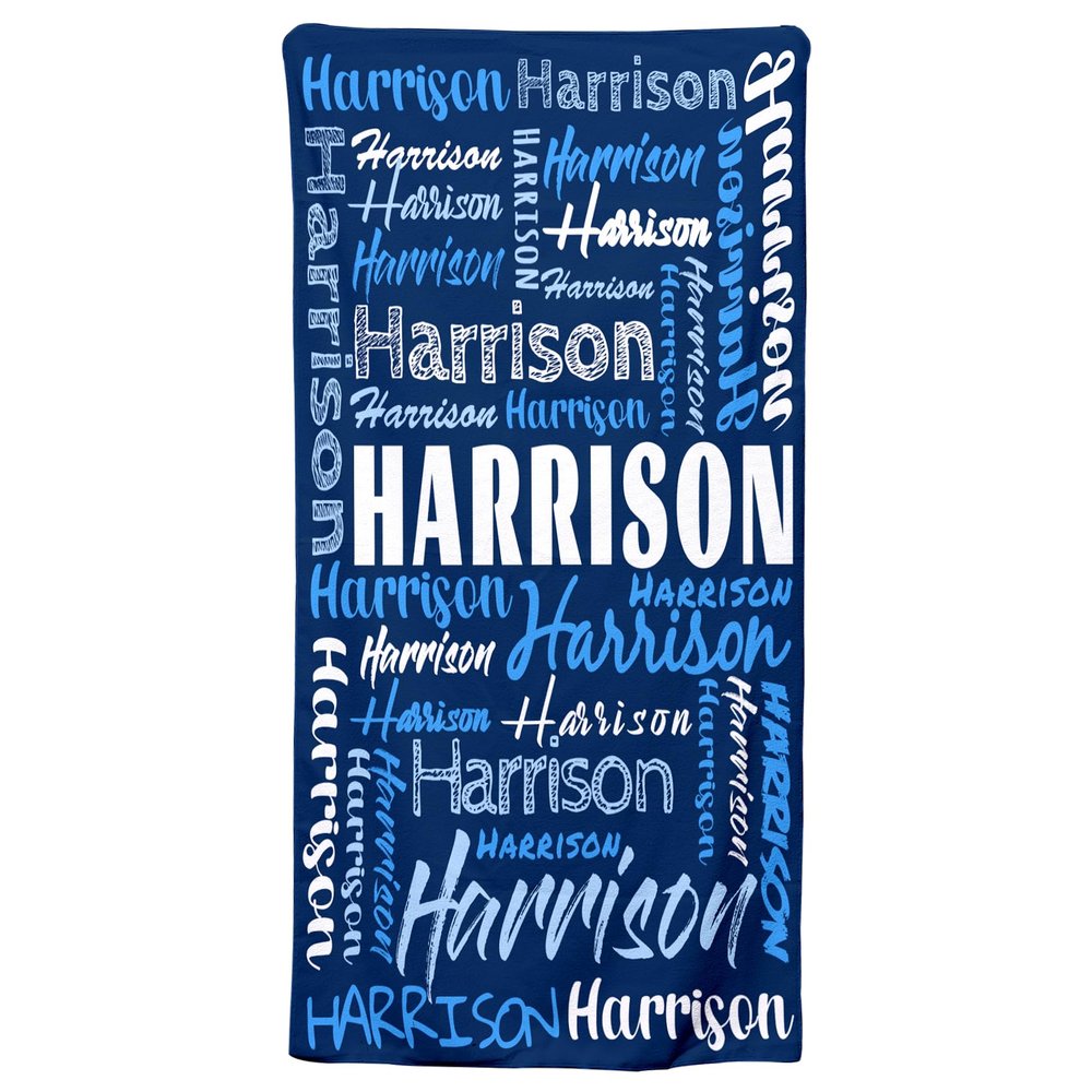TICBIK Personalized Beach Towels for Kids,Beach Towel, Beach Towels for Kids, Kids Microfiber Quick Dry Sand Free Beach Towels, Personalized Beach Towels with Names