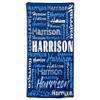 TICBIK Personalized Beach Towels for Kids,Beach Towel, Beach Towels for Kids, Kids Microfiber Quick Dry Sand Free Beach Towels, Personalized Beach Towels with Names view 1