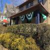 St. Patricks Day Bunting - Indoor/Outdoor 3-Stripe Green, White & Orange Irish Pride Pleated Flag Banners, Patriotic Party Decorations, Made in the USA, 1' x 2', Cotton, by Old Glory Bunting view 4