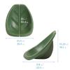 ECR4Kids Leaf Floor Seat, Rocker Chair, Hunter Green, 6-Piece view 3